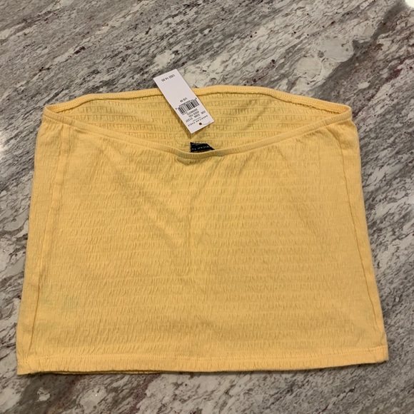Yellow tube top - Picture 2 of 2